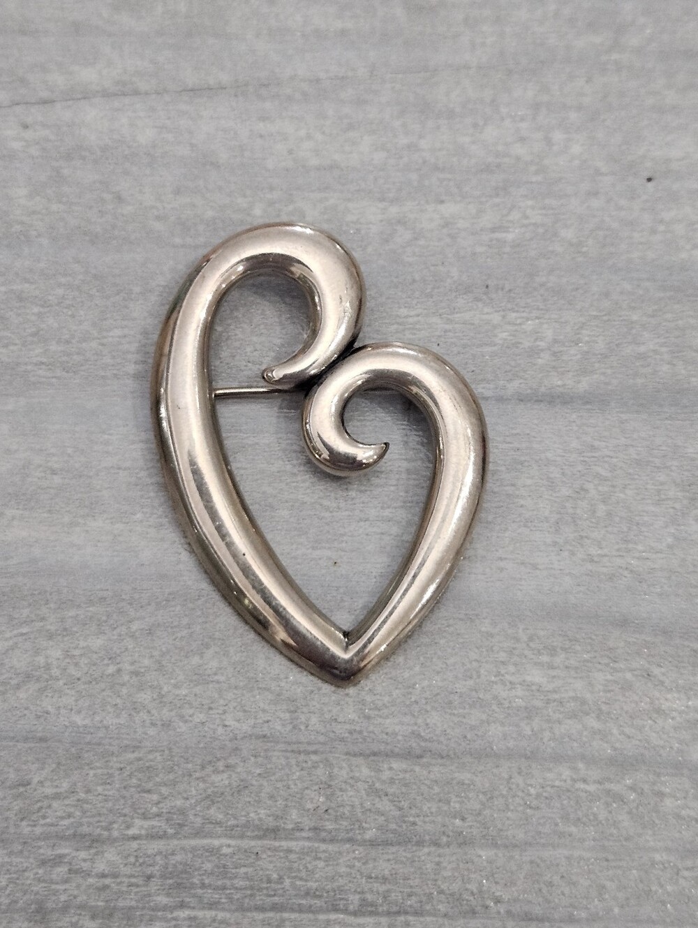Vintage James Avery Mother"s Love Brooch Sterling 9.4g
